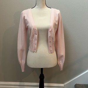 Urban Outfitters Cardigan Light Pink Womens Medium